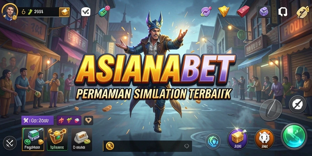 Tangkapan layar utama ASIANABET menunjukkan gameplay Simulation yang mengasyikkan.