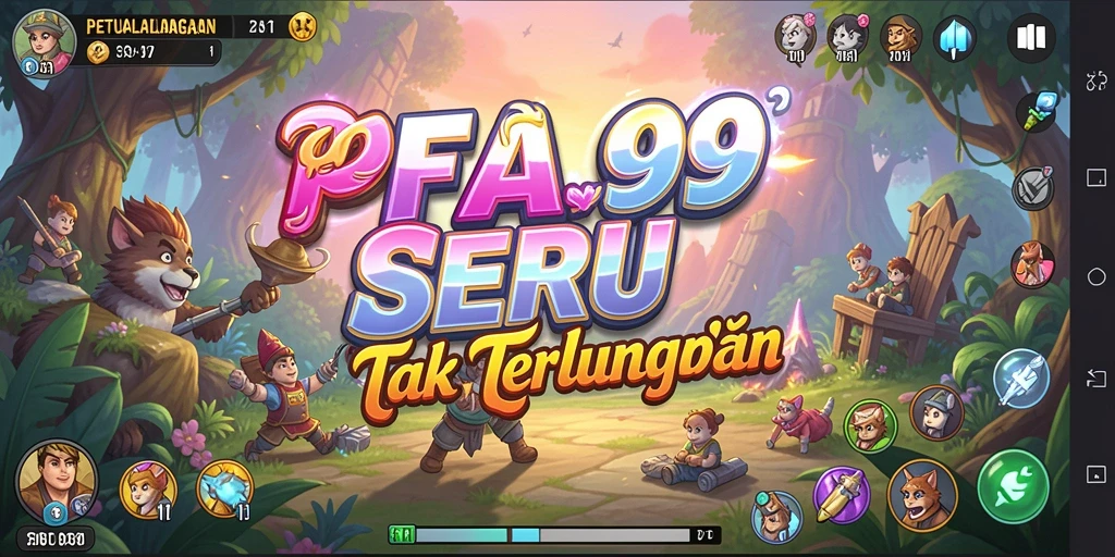 Tampilan gameplay seru dan penuh aksi di FA99.