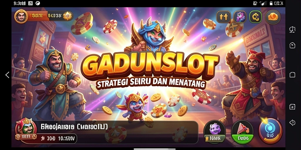 Tangkapan layar GADUNSLOT menampilkan momen strategi yang mendebarkan.