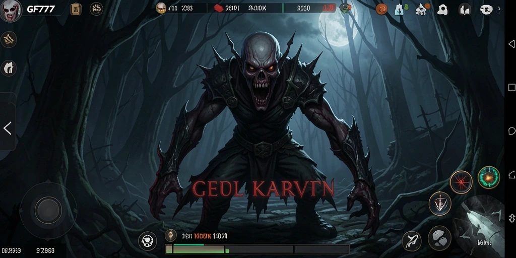Tampilan menakutkan dari gameplay GF777 yang penuh ketegangan.