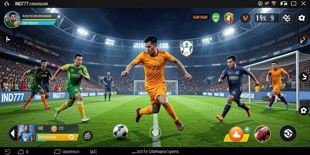 Screenshot gameplay IND777 yang menampilkan informasi olahraga secara real-time.