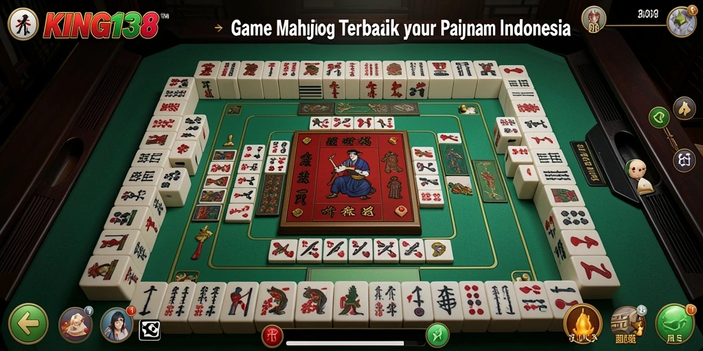 Screenshot KING138 menampilkan gameplay Mahjong yang seru dan menarik.