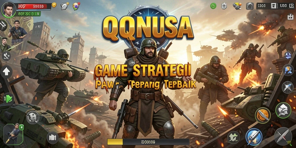 Menampilkan gameplay SLG yang mendebarkan dan strategi perang.