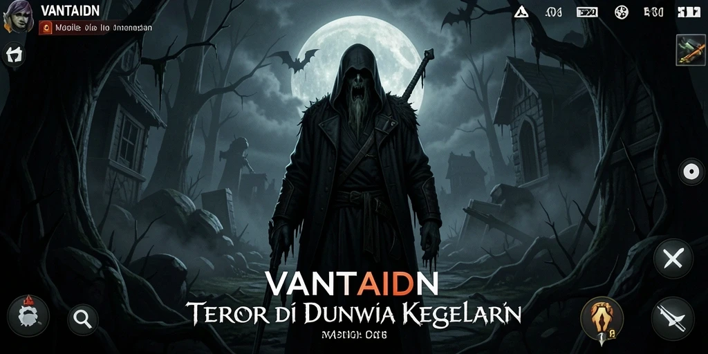 Screenshot VANTAIDN menampilkan momen menegangkan dalam permainan Horror.